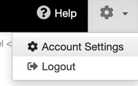 Secure Send account settings